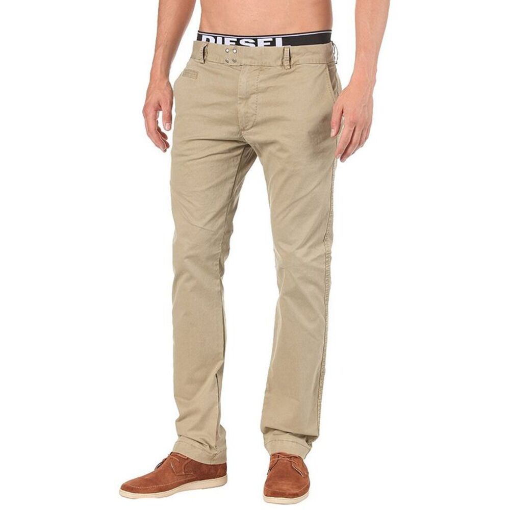 Diesel Chi-Tight-B Golden/Yellow Trousers 00Fvw Pants